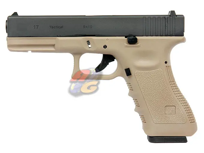 WE G17 (BK, Metal Slide, Sand Frame)