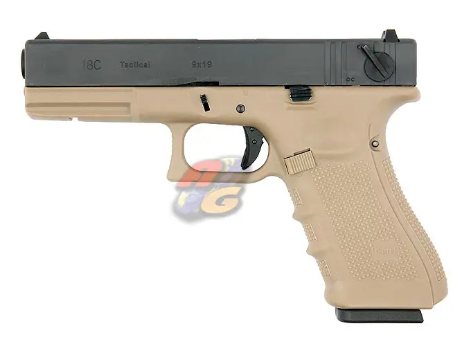 WE G18C Gen4 (BK, Metal Slide, Sand Frame)