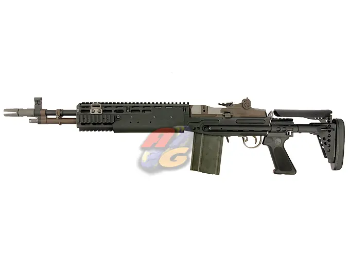 WE M14 EBR GBB (Black, With Marking, Short)