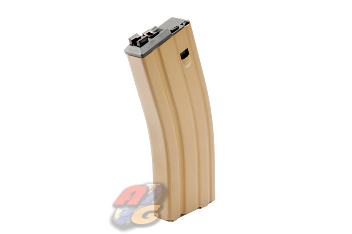WE M4A1 30 Rounds Open Bolt Gas Magazine - Tan