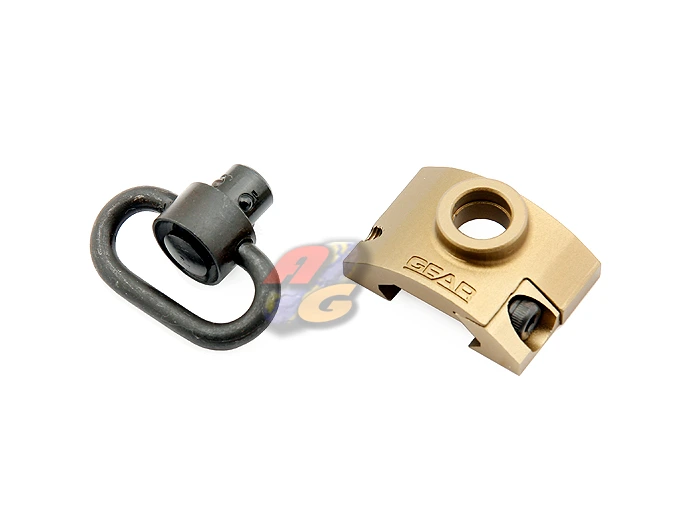 TSC "Gear" Rail Sling Swivel Mount - DE (QD Sling Swivel Loop)