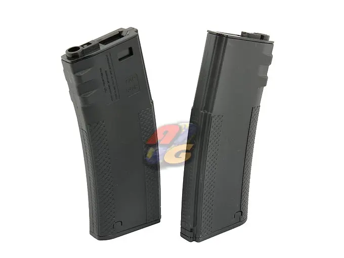 G&P Troy BattleMag 340 Rounds AEG Magazine (BK) (2 Pcs)