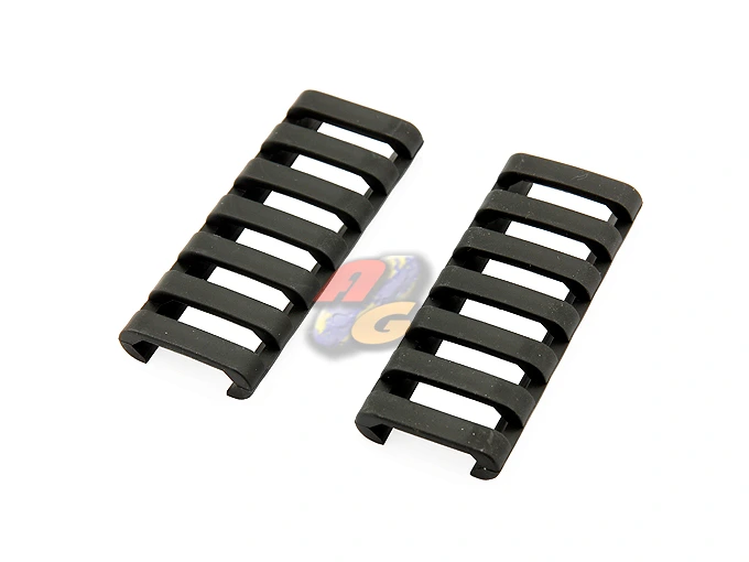 ERGO Ladder LowPro Rail Cover - 2 Pcs, 7 Slot (BK)