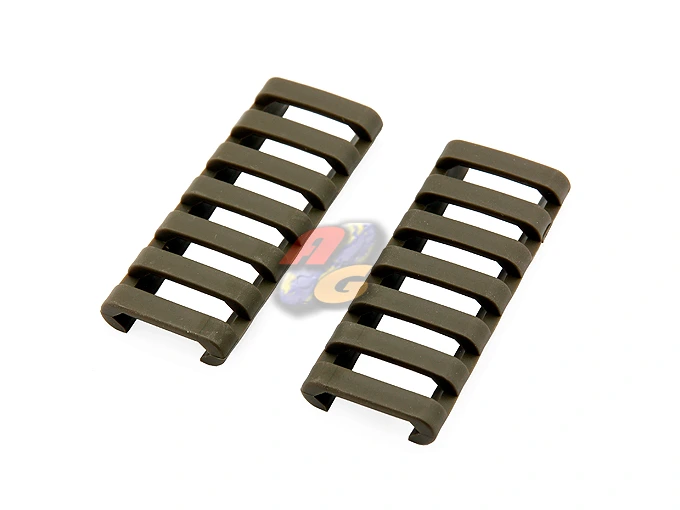 ERGO Ladder LowPro Rail Cover - 2 Pcs, 7 Slot (OD)