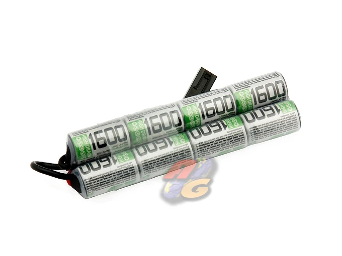 [BOL-8BOL-1600-TS] BOL 1600mAh 8 Cells 9.6V Twin Stick Battery