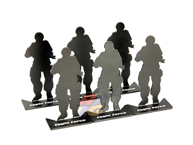Army Force Aluminum Modified Silhouette Target