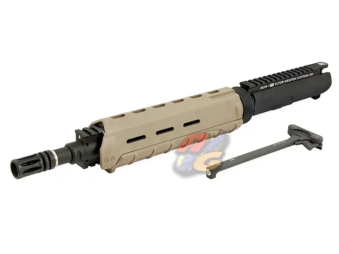 G&P WA MUR-1 MOE Mid Length Upper With Front Set (DE Handguard w/ Black Barel)