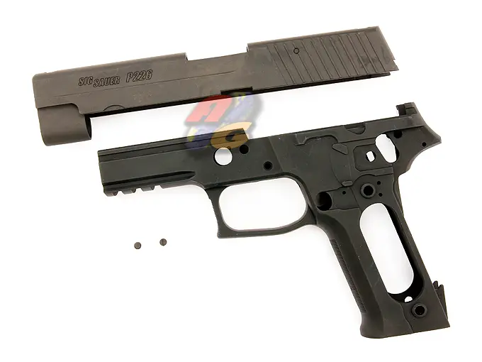 Guarder Aluminum Slide & Frame for Marui P226 E2 (BK)