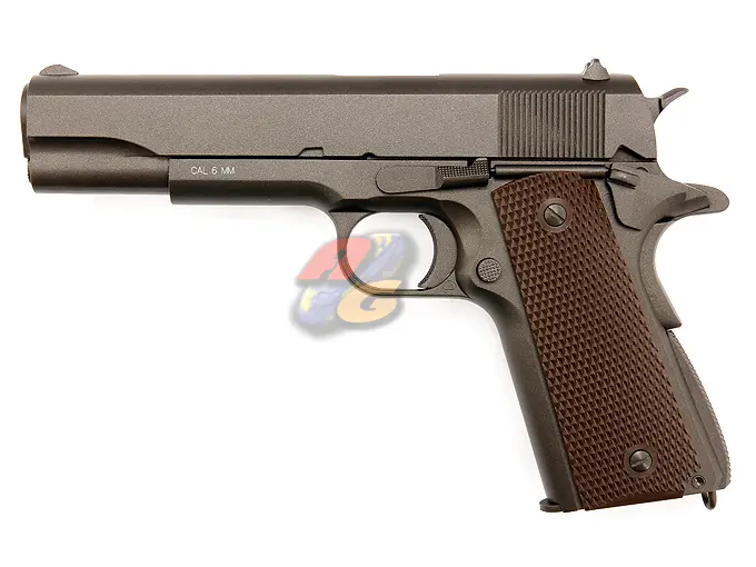 KWC 1911 Co2 Full Metal Blowback Pistol - BK
