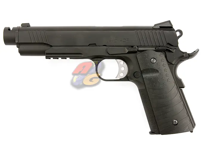 SOCOM Gear DoubleStar Combat Pistol (Black Flashider, Extra Flag Type Grip)