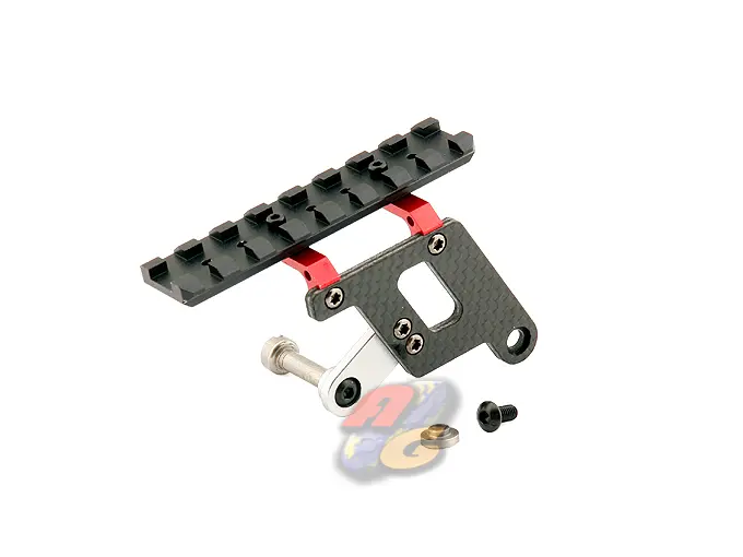 5KU Shooters Carbon Mount Base for Marui Hi-Capa (Red)