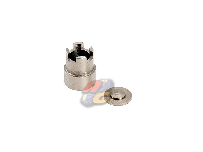 King Arms Stainless Steel Floating & Blocking Valve Set for M4 GBB