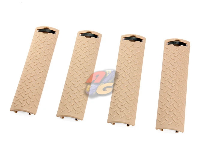 Energy Skidproo Rail Cover - Tan (4 Pcs)