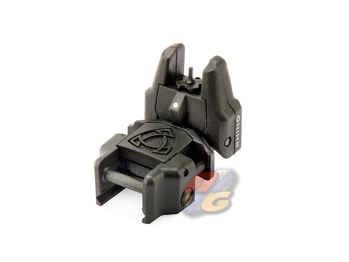 APS RHINO High Low Folding Sight (Front, BK)