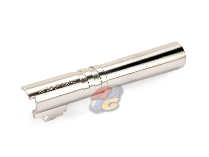 Airsoft Surgeon Super Match Stainless Steel Outer Barrel for Marui Hi-Capa 4.3 GBB Series