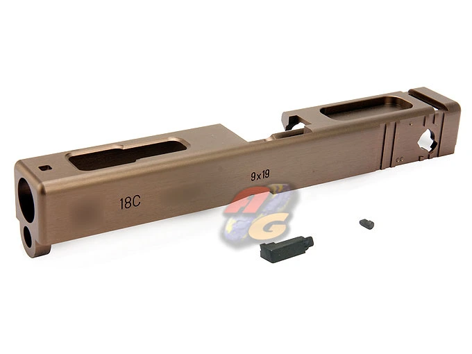 [GD-GLK-38-TAN] Guarder 7075 Aluminum CNC Slide for Tokyo Marui G18C - Tan