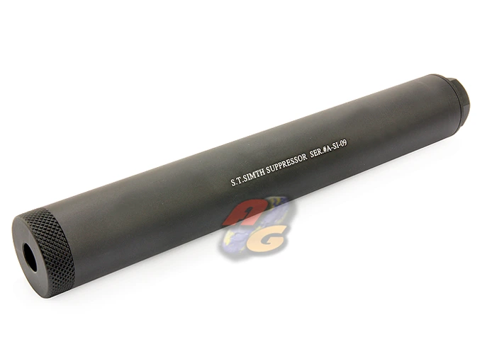 Action 35x220mm S.T. Simth Suppressor Silencer - BK (14mm-)