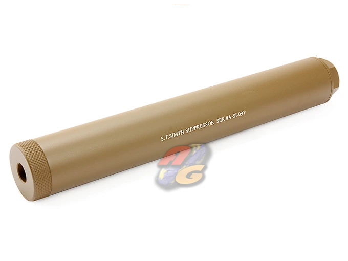 Action 35x220mm S.T. Simth Suppressor Silencer - DE (14mm-)