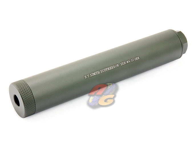Action 35x180mm S.T. Simth Suppressor Silencer - OD (14mm-)