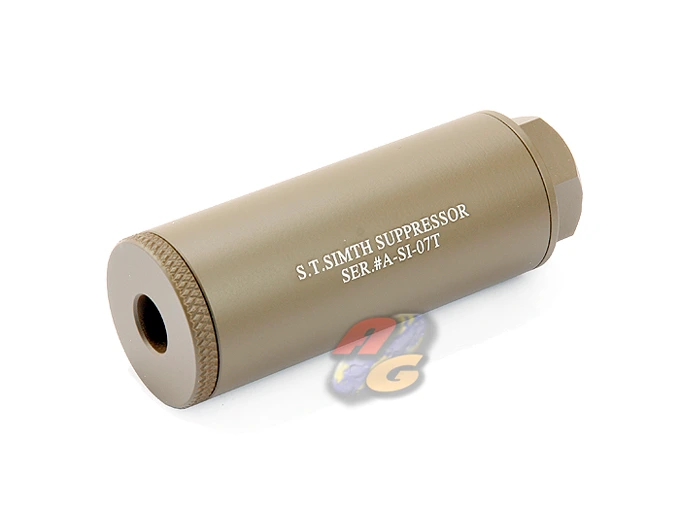 Action 35x80mm S.T. Simth Suppressor Silencer - DE (14mm-)