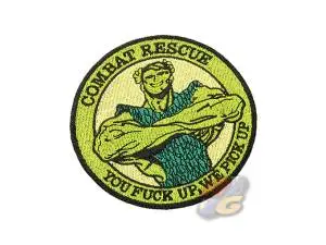 King Arms PJ C.R. Emboridery Patch (OD)