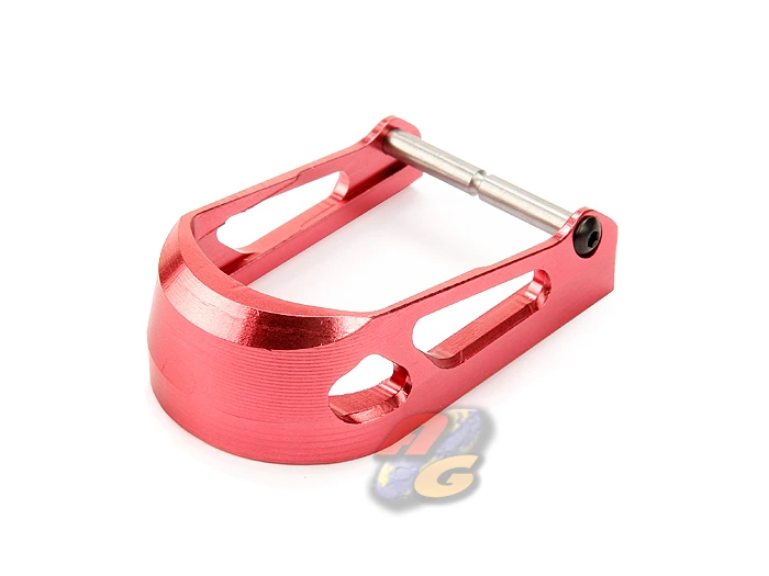 TSC CNC Aluminum Magwell for Marui Hi-Capa - Red (Type A)