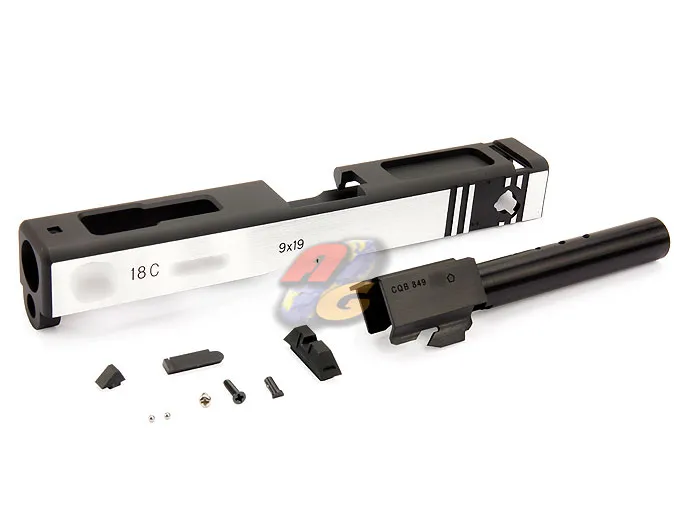 Shooters Design G18C GBB Aluminum Slide (2 Tone)