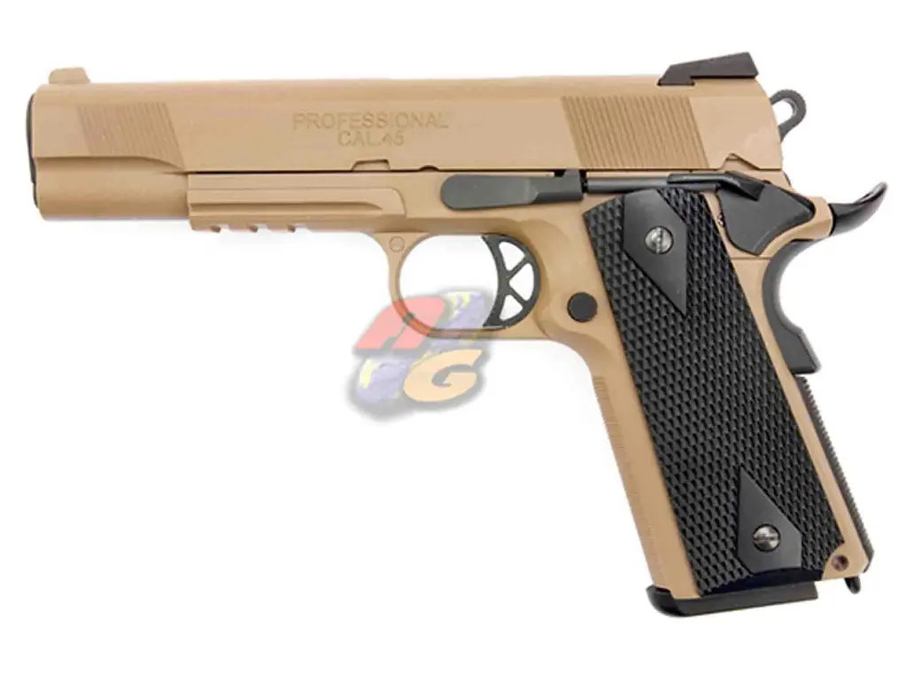 WE M.E.U. Railed with Marking - Full Metal (Tan)