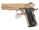 WE M.E.U. Railed Full Metal GBB with Marking - Tan