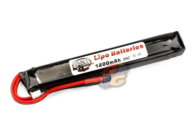 G&P 11.1v 1200mAh (20C) Li-Poly Rechargeable Battery (B)