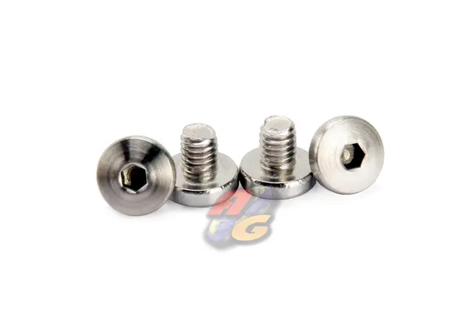 [GD-M92F-23-SV] Guarder Stainless Inner Hexagon Grip Screw for Tokyo Marui M9/ M92F GBB Series - SV