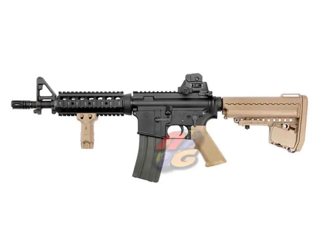 [TM-AEG-CQBRDE] Tokyo Marui M4 CQB-R AEG (FDE) (Blowback)