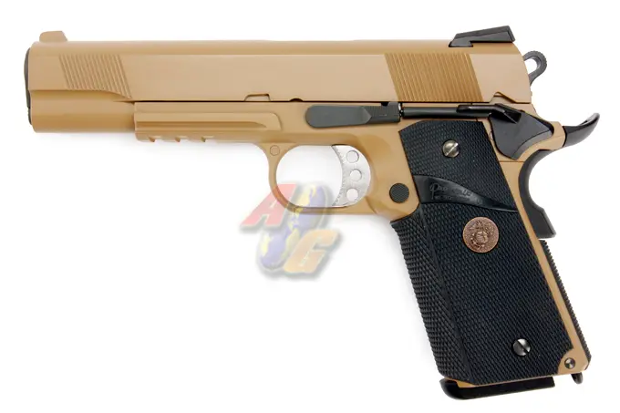 WE M.E.U. Railed (Full Metal, Tan)