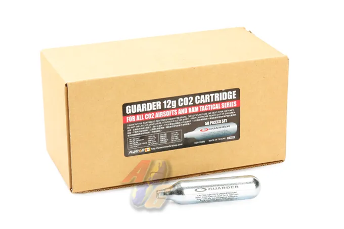 Guarder 12g CO2 Cartridge (50 Pieces Set) *By Sea Mail only*