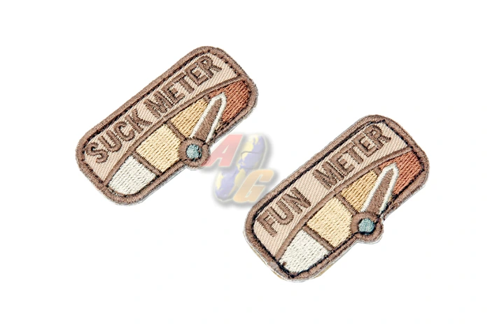 Mil-Spec Monkey Patch - Fun & Suck Meter Set (Desert)