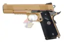 WE MEU Railed Gas Pistol (Full Metal, Tan, With Marking)