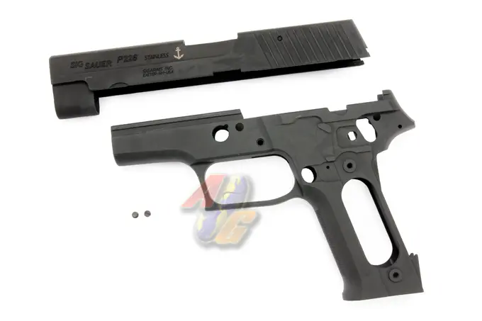 [GD-P226-17-BK] Guarder Aluminum Slide & Frame for Tokyo Marui P226 Navy GBB - BK