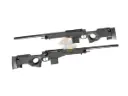 Tokyo Marui L96 AWS Sniper Rifle (Straight/ Bull Barrel Type, Black Stock)