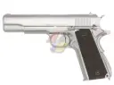 WE M1911A1 Full Metal GBB (SV, Black Color Grip)