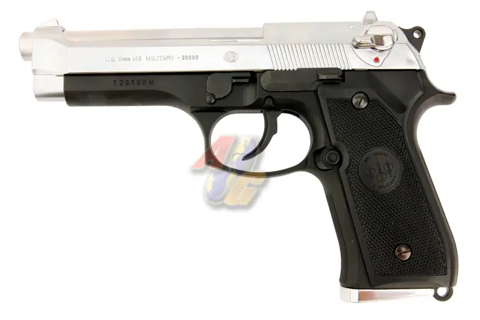 Tokyo Marui M92F Military Model ( Silver Slide - Variation Limited Edition )