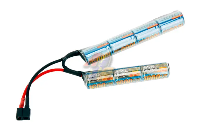 G&P 8.4v 1600mAh Mini Type V-Shape Battery (Ni-MH)