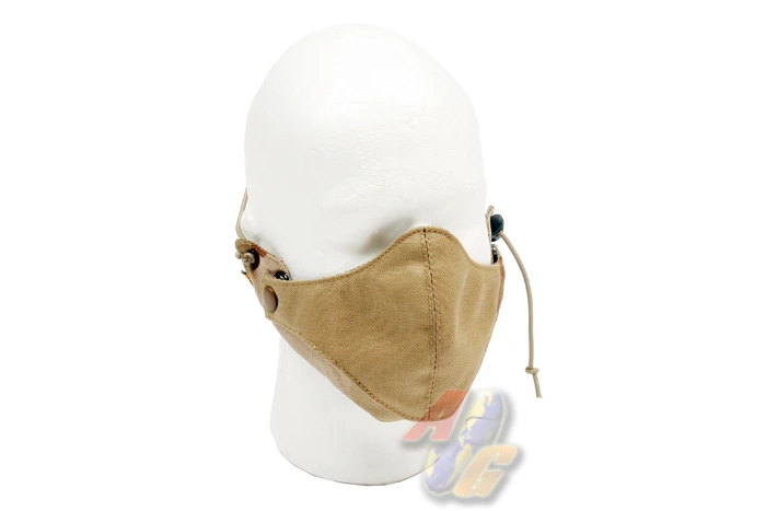 [EEE-BD2544] E.E.E. Cordura Half Mask - Desert Camo