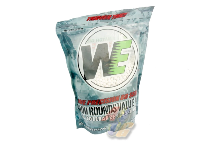WE Precision 0.30g Match Grade BB 4000 Rds - Bag