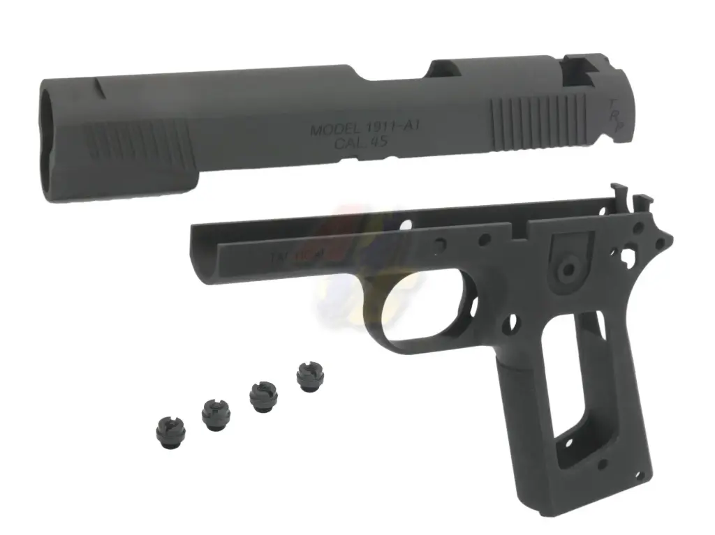 [GD-MEU-05-C-BK] Guarder Aluminum Slide & Frame for Tokyo Marui MEU GBB - TRP (Black)