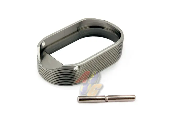 Shooters Design Hot Shot Style Magwell (Titanium Colour) for Tokyo Marui Hi-Capa GBB