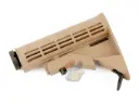 G&P M4A1 6 Position Sliding Buttstock- New Model (Sand)