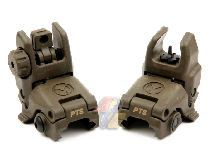 Magpul PTS MBUS Back-Up Sight Set - OD