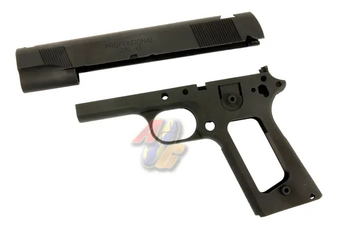 Guarder Aluminum Slide & Frame for Marui MEU (Black)