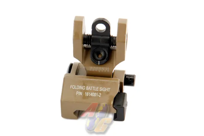 King Arms Rear Folding Battle Sight - DE