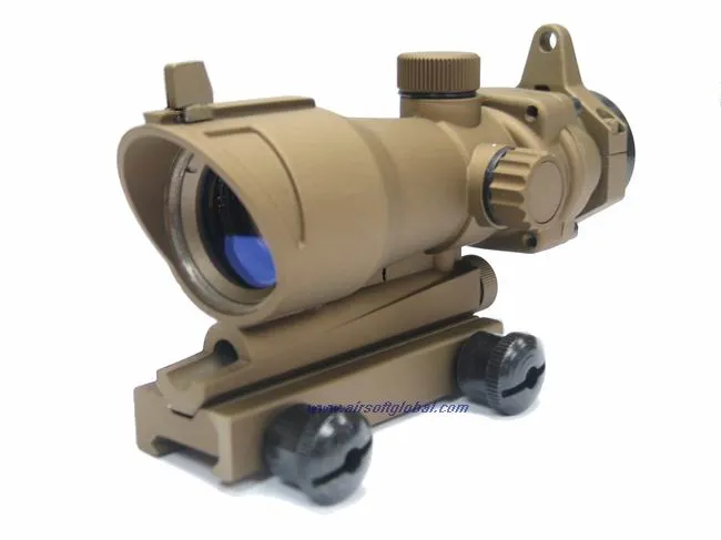 [AGK-RD-SCOPE-DE] AGK ACOG Mil RED Dot Scope (Dot) - Dark Earth